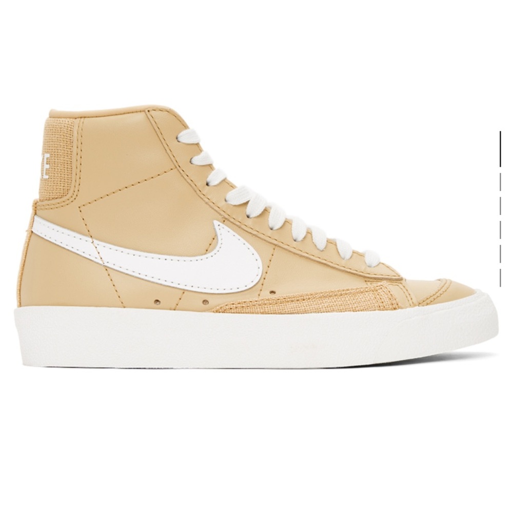 NIKE Beige Blazer Mid '77 Sneakers